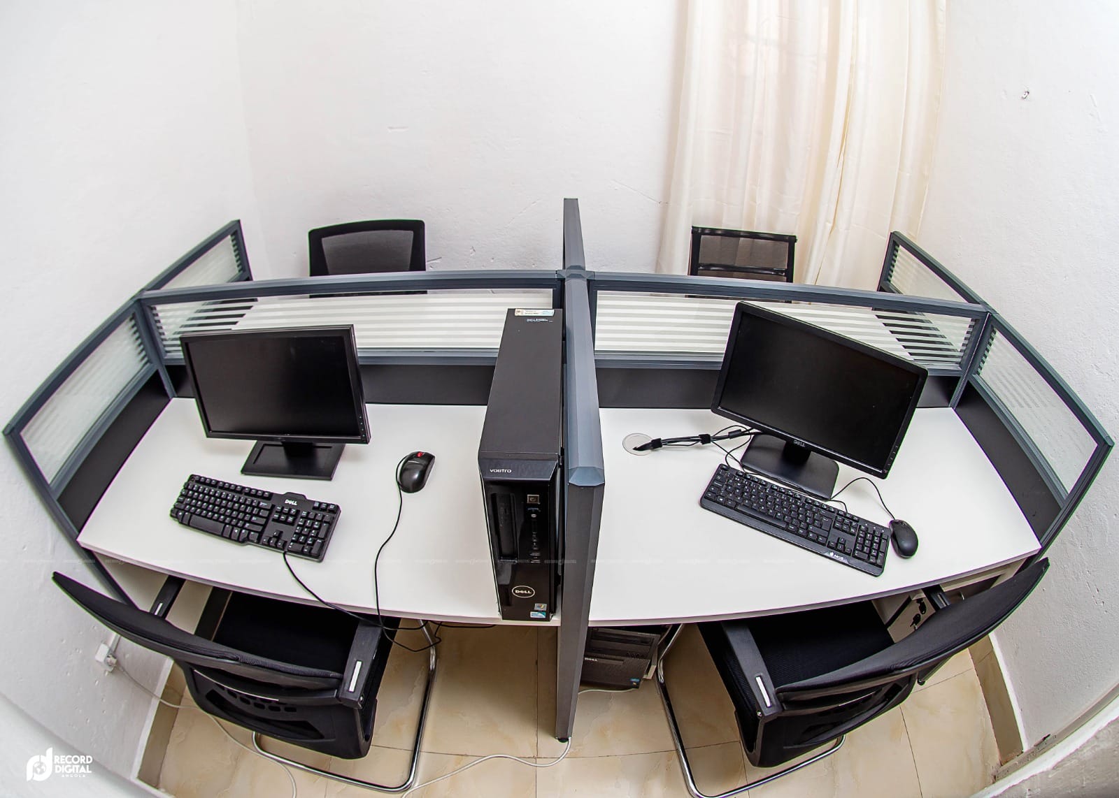 Sala de trabalho partilhada